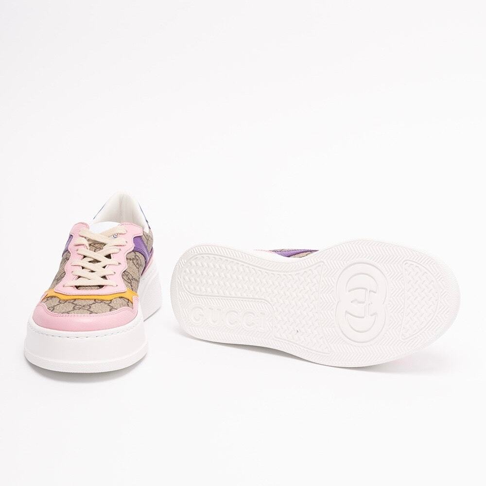 GUCCI Chunky GG supreme logo leather sneakers - Picture 4 of 5